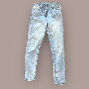 REWASH straight/skinny high waisted jeans. Size 5/27. #designer